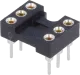 DIL06PZ - IC-Präzisions-Fassung 6pol RM=7,62mm
