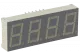 CC56-12GWA - LED Anzeige, 4-stellig 14,2mm, grün gemeinsame Kathode