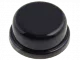 KAPPE-12MM - Taste für Schalter/Taster 12mm schwarz