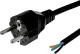 S2-3/07/1.8BK - Schuko-Netzkabel 10A 250V 1.8m 3x0,75mm schwarz