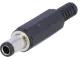PC-3/6.3 - Netzteilstecker Koax 3mm gerade; 6.3mm; 3mm; 9.5mm