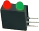 ELA694B/SURSYGW - LED PCB Indicators 3mm, Red/Green 80/80mcd