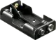 BH-321-1B - Battery Holder 2xMignon AA with snap terminal