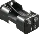 BH-343-2B - Battery holder 4x mignon AA with snap terminal
