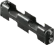 BH-342-1B - Battery holder 4x mignon AA with snap terminal