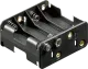 BH-383B - Battery holder 8x mignon AA with snap terminal