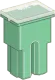 JAPVAL-F-40A - Fuse: automotive JapVal Female 40A 32V green