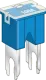 JAPVAL-M-100A - Fuse: automotive JapVal Male 100A 32V blue