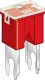JAPVAL-M-50A - Fuse: automotive JapVal Male 50A 32V red
