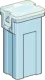 JAPVAL-MF14-20A - KFZ-Sicherung JapVal Female J Case 32V 20A hellblau