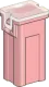 JAPVAL-MF14-30A - Fuse: automotive JapVal Female J Case 30A 32V rosa
