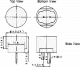 A-14P20 - Ultraschall Sensor 14,0x9,0mm -74dB