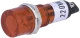 NI-1RD - Indicator lamp with neon lightflat red 230VAC