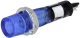 NI-2FBU - indicator light with neon lamp flat blue 230VAC IP20