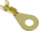 RKSU-M4/2,5 - vergoldeter Ringkabelschuh unisoliert M4 1-2,5mm² (VPE 10)