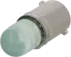 LG-BA9S-12AC/DC - LED-Lamp green socket BA9S 12VDC 12VAC