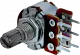 R16148-1B-3-B220K - Carbon potentiometer linear stereo 220K 125mW Shaft: 9mm, M10x0.75