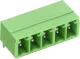 STL1550WH5 - Stiftleiste 160V 5polig grün abgewinkelt
