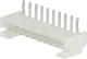 NSL20-10W - Nylonstiftleiste 10polig abgewinkelt RM=2mm