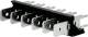 ST-LP-6 - 6-polig Verbindungsleiste 6,3mm 250V 12A gerade RM7,62