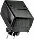 SSG200 - Enclosure with moulded Schuko plug without earthing clip, black