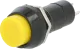 PS11AYL - Druckschalter einrastend SPST-NO 250VAC/1A gelb