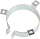 V10 - Clamp for mounting large capacitors galvanized 65mm