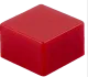 B32-1280 - Kappe für Taster B3F + B3W 9x9mm rot