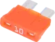 0ATO010.HXGLO - Fuse fast with LED 12V 10A