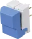 SER-BL-AU-OA - Key switch SPDT 24 V 10 mA blue