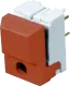 SER-RD-L-AU-OA - Key switch SPDT 24 V 10 mA for LED P2.54 red