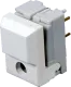 SER-WH-L-AU-OA - Key switch SPDT 24 V 10 mA for LED P2.54 white