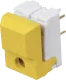 SER-YE-L-AU-OA - Eingabetaster SPDT 24 V 10 mA für LED RM2.54 gelb