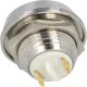 V12-12-S - Mini-Taster 2A IP65 Bohrung: Ø12mm Edelstahl Lötanschlüsse