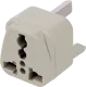 ADAPTER-ENGLAND - Adapter 2P+PE 250VAC 13A white