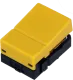 B3J-1300 - Taster SPST-NO 24VDC 0.85A gelb 18x12x10.3mm RM9x12.5mm