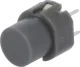 KS01-BV-GREY - Taster rund Ø12mm SPST-NO 35VDC 10mA grau RM5x5mm