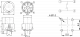 KS01-BL-2 - Taster rund Ø12mm SPST-NO 35VDC 10mA farblos mit gelber LED RM5x5mm
