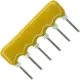 4606X-101-103LF - SIL resistor network 5R/6P ±2% 0.2W 10k