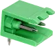 STLZ951-H2 - Wannen-Stiftleisten 300V 15A 2pol grün ohne Seitenwand