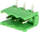 STLZ951-H3 - Wannen-Stiftleisten 300V 15A 3pol grün ohne Seitenwand