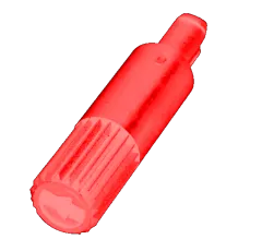 PT15ZW1 - Achse 12mm rot PT15