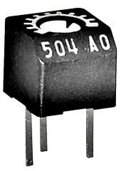 PK50HE100 - Trimmpotenziometer liegend RM5/2,5 100R