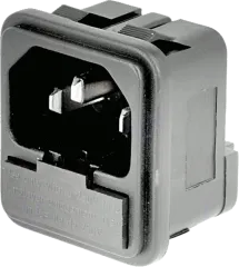 GSI1064 - IEC Power Connector Fuseholder, Snap-in