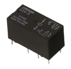 G5V2-5 - Relay DPDT 125VDC/VAC 2A Ucoil 5V 50R
