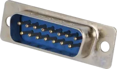 SL15LG - D-Sub-Stiftleiste 15polig Lötstift 180°