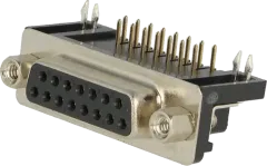 BL15EU - D-Sub-Socket 15-Pole Solder Pin FP9,4