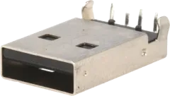 USB-ALP - USB Stecker A für Leiterplatte 90° niedriges Profil
