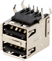 USB-2AP - USB Jack 2xA Print 90°