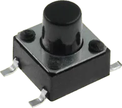 DTSM63N - SMD-Taster Leiterplatte 6x6 7,0mm 1,6N